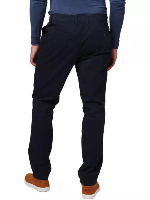 Helly Hansen Crew Chinos férfi utcai nadrág sötétkék színben 3