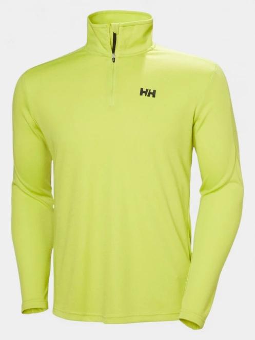 Helly Hansen Hp 1/2 Zip Pullover 2.0 férfi hosszú ujjú póló zöld színben 6