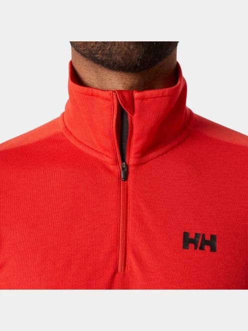 Helly Hansen Hp 1/2 Zip Pullover 2.0 férfi polár pulóver piros színben 5
