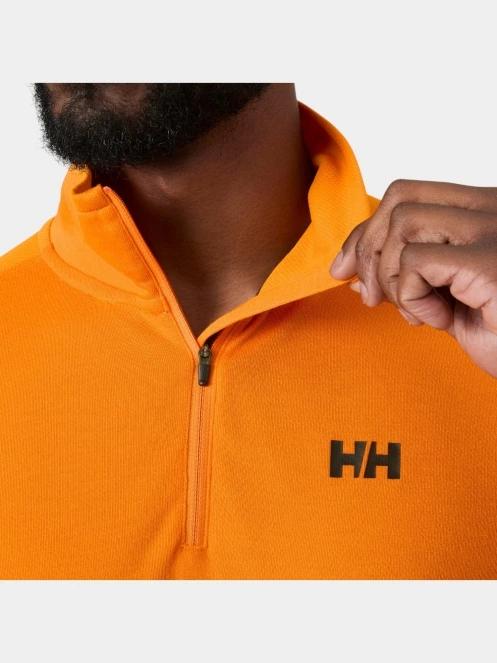 Helly Hansen Hp 1/2 Zip Pullover 2.0 férfi polár pulóver narancssárga színben 5