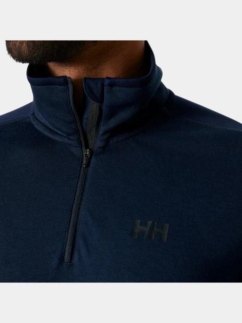 Helly Hansen Hp 1/2 Zip Pullover 2.0 férfi polár pulóver sötétkék színben 6