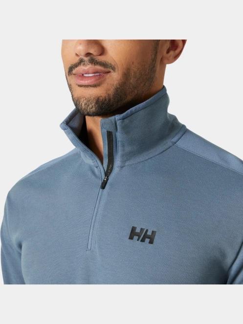 Helly Hansen Hp 1/2 Zip Pullover 2.0 férfi polár pulóver kék színben 4