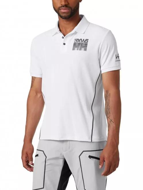 Helly Hansen Hp Racing Polo férfi galléros póló fehér színben 2