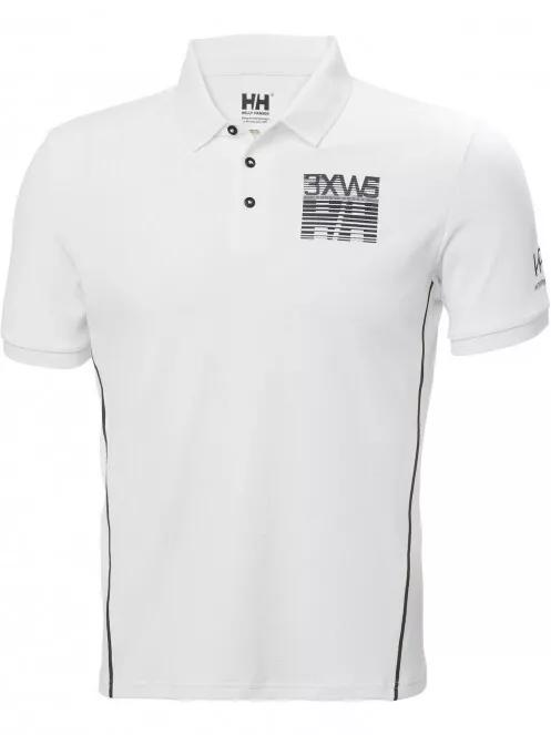 Helly Hansen Hp Racing Polo férfi galléros póló fehér színben 4