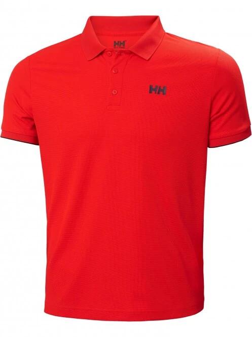 Helly Hansen Ocean Polo férfi galléros póló piros színben 6