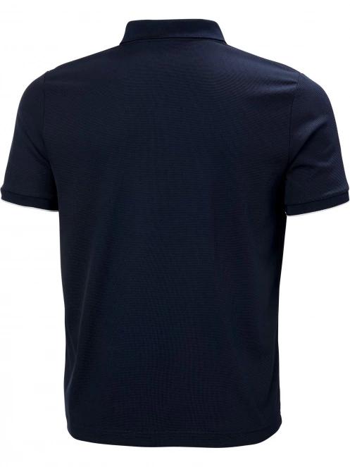 Helly Hansen Ocean Polo férfi galléros póló sötétkék színben 7