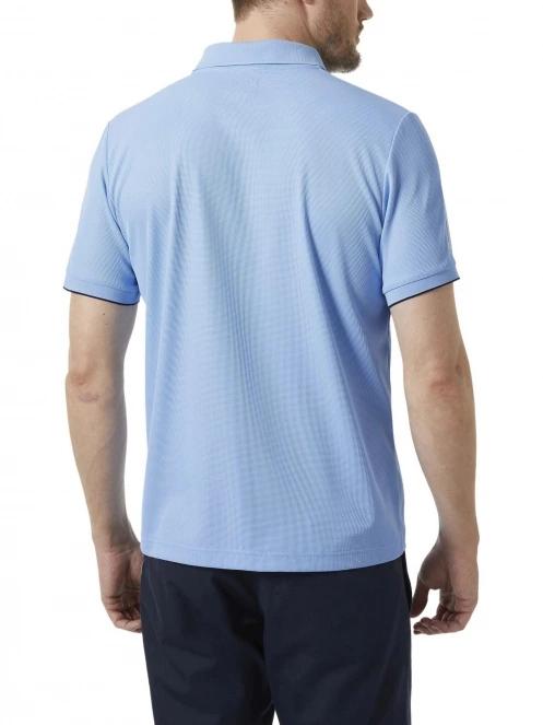 Helly Hansen Ocean Polo férfi galléros póló világoskék színben 3