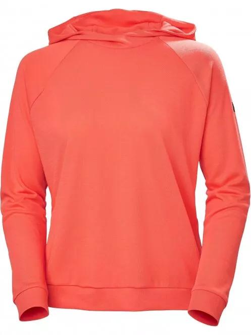 Helly Hansen W Inshore Hoodie női kapucnis pulóver piros színben 5