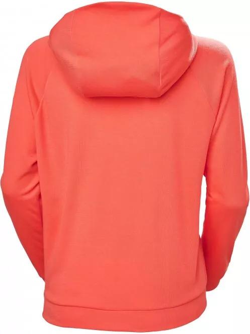 Helly Hansen W Inshore Hoodie női kapucnis pulóver piros színben 6