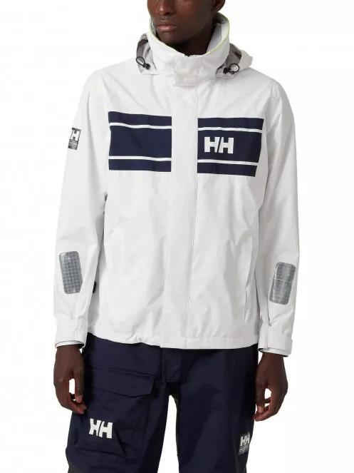 Helly Hansen Saltholm Jacket férfi vitorlás kabát fehér színben 2