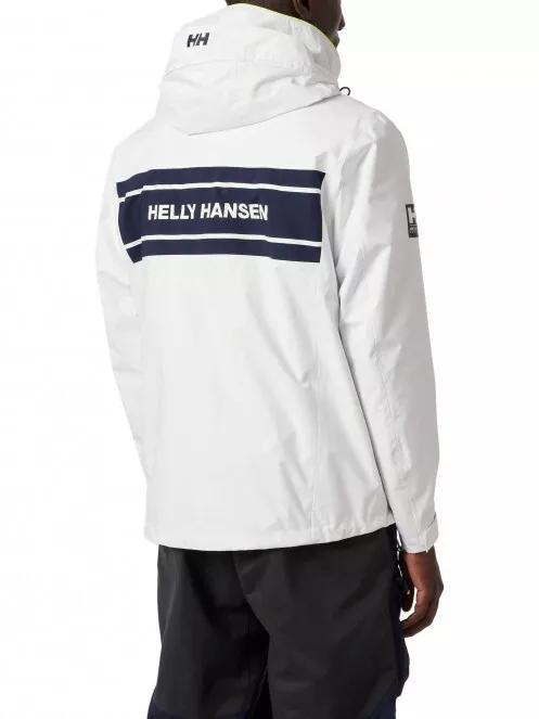 Helly Hansen Saltholm Jacket férfi vitorlás kabát fehér színben 3