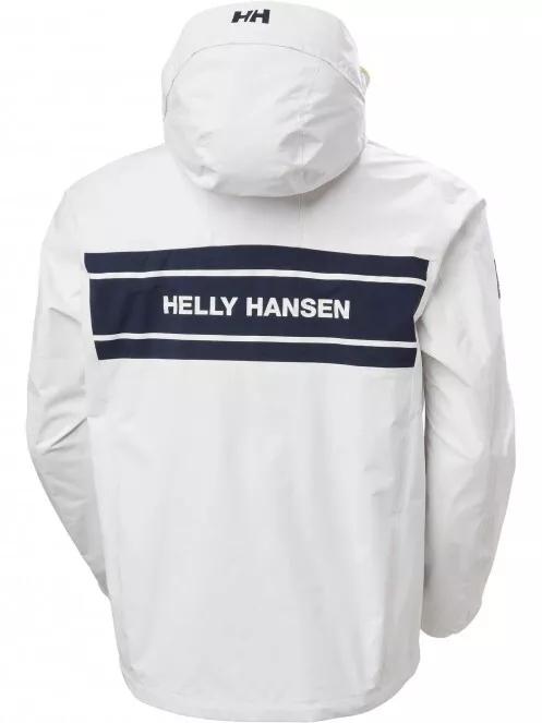 Helly Hansen Saltholm Jacket férfi vitorlás kabát fehér színben 7