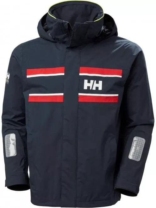 Helly Hansen Saltholm Jacket férfi vitorlás kabát sötétkék színben 6