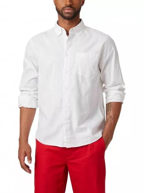 Helly Hansen Club Ls Shirt férfi hosszú ujjú ing fehér színben 2