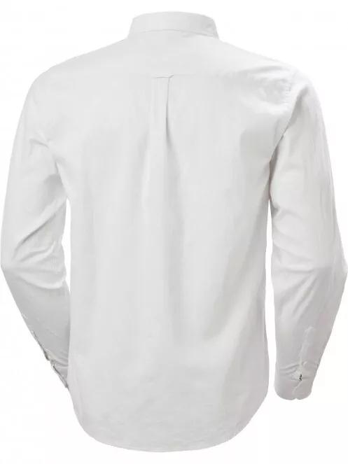 Helly Hansen Club Ls Shirt férfi hosszú ujjú ing fehér színben 5