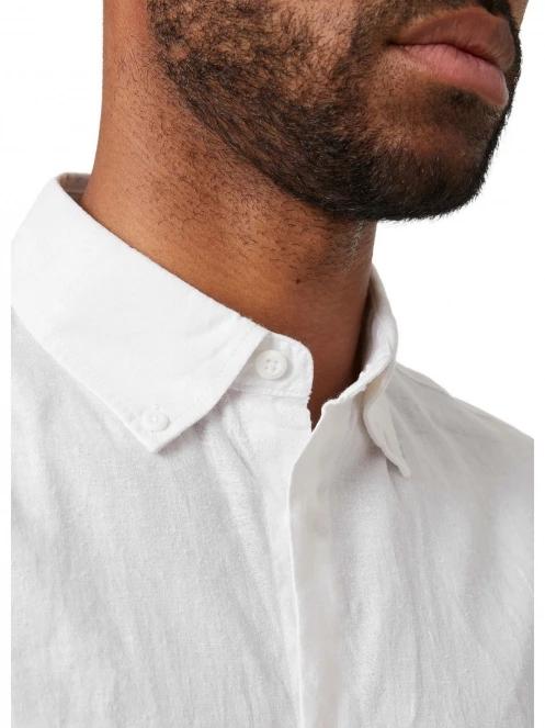 Helly Hansen Club Ls Shirt férfi hosszú ujjú ing fehér színben 4