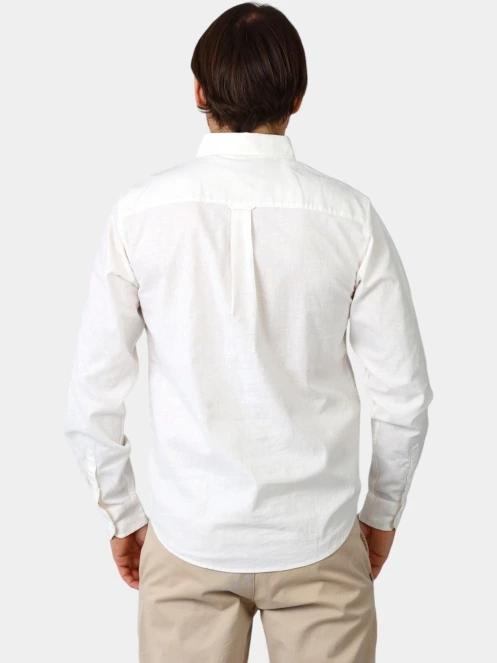 Helly Hansen Club Ls Shirt férfi hosszú ujjú ing fehér színben 4