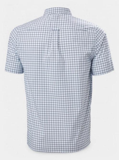 Helly Hansen Fjord Qd Ss Shirt 2.0 férfi rövid ujjú ing világoskék színben 3