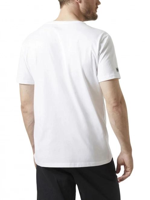 Helly Hansen Shoreline T-Shirt 2.0 férfi rövid ujjú póló fehér színben 3