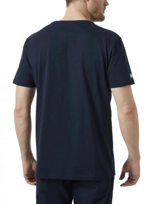 Helly Hansen Shoreline T-Shirt 2.0 férfi rövid ujjú póló sötétkék színben 3