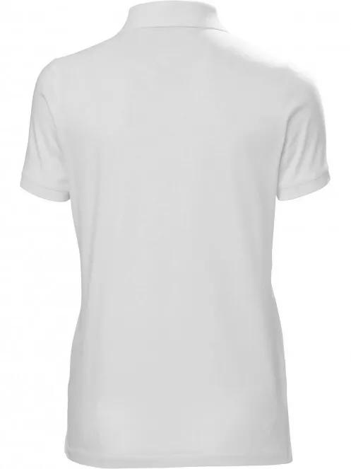 Helly Hansen W Siren Organic Cotton Polo női galléros póló fehér színben 5