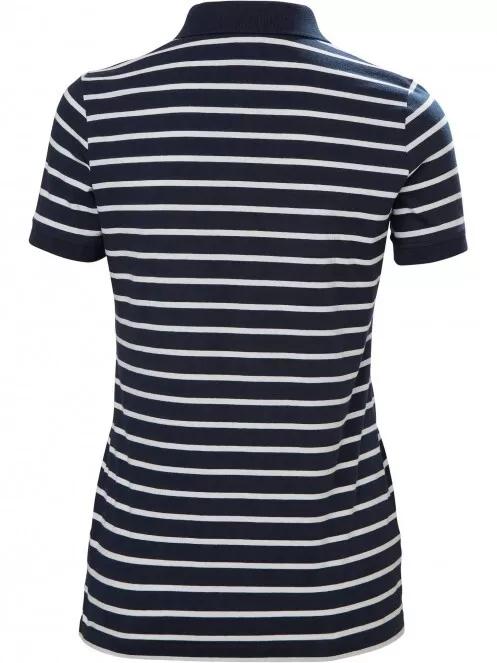 Helly Hansen W Siren Organic Cotton Polo női galléros póló sötétkék színben 4