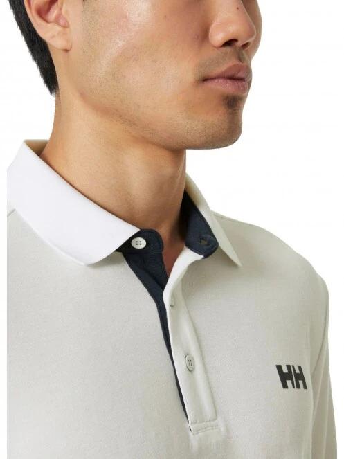 Helly Hansen Skagerrak Quickdry Rugger férfi galléros póló fehér színben 4