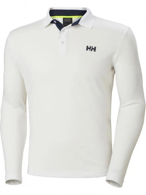 Helly Hansen Skagerrak Quickdry Rugger férfi galléros póló fehér színben 6