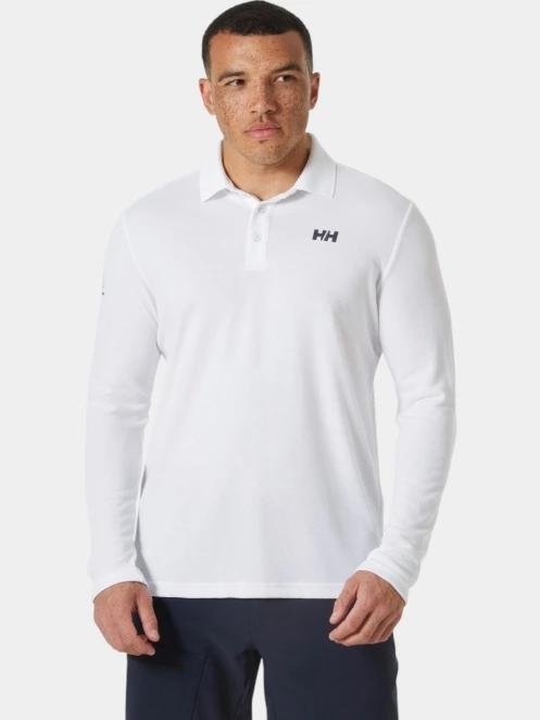 Helly Hansen Skagerrak Quickdry Rugger férfi hosszú ujjú póló fehér színben 2