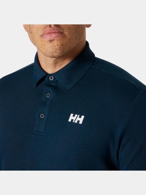 Helly Hansen Skagerrak Quickdry Rugger férfi hosszú ujjú póló sötétkék színben 4