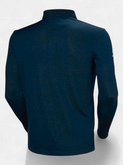 Helly Hansen Skagerrak Quickdry Rugger férfi hosszú ujjú póló sötétkék színben 8