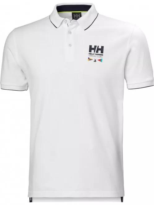 Helly Hansen Skagerrak Polo férfi galléros póló fehér színben 4
