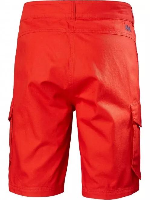 Helly Hansen Bermuda Cargo Short 2.0 férfi oldalzsebes rövidnadrág piros színben 5