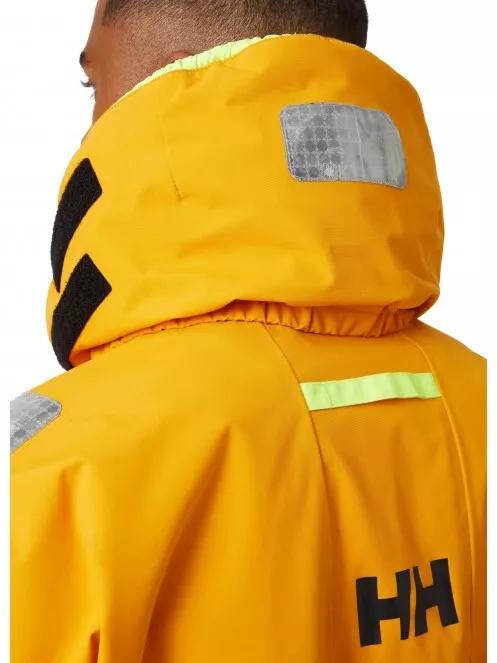 Helly Hansen Skagen Offshore Jacket férfi vitorlás kabát narancssárga színben 4