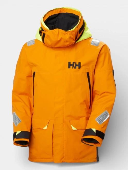 Helly Hansen Skagen Offshore Jacket férfi vitorlás kabát narancssárga színben 11