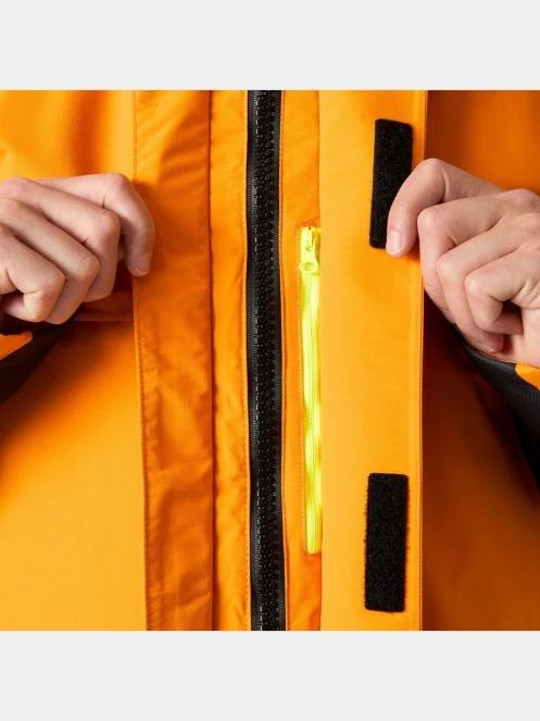 Helly Hansen Skagen Offshore Jacket férfi vitorlás kabát narancssárga színben 6