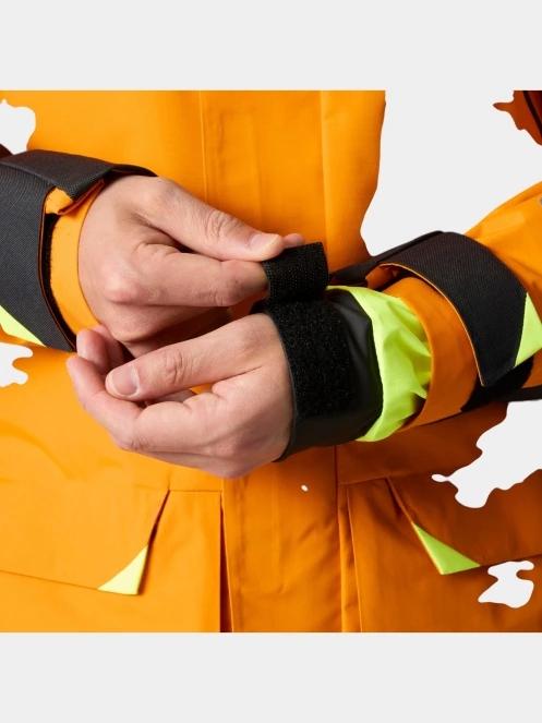 Helly Hansen Skagen Offshore Jacket férfi vitorlás kabát narancssárga színben 7