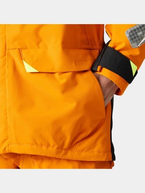 Helly Hansen Skagen Offshore Jacket férfi vitorlás kabát narancssárga színben 9