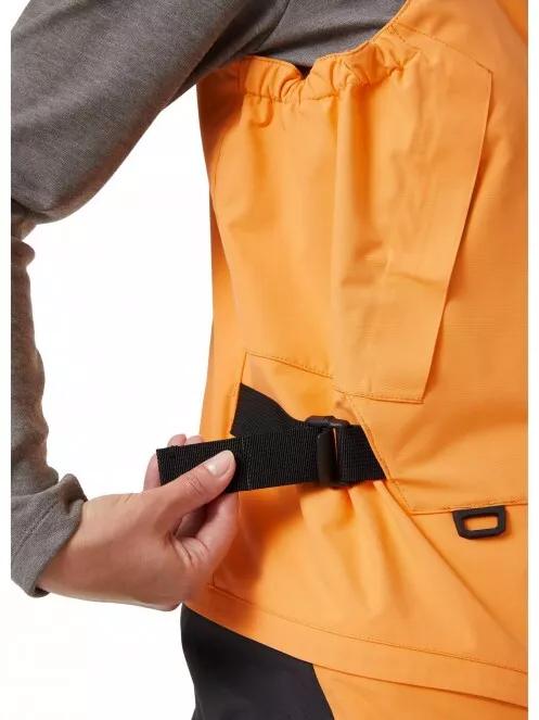 Helly Hansen W Skagen Offshore Bib női vitorlás overál narancssárga színben 6