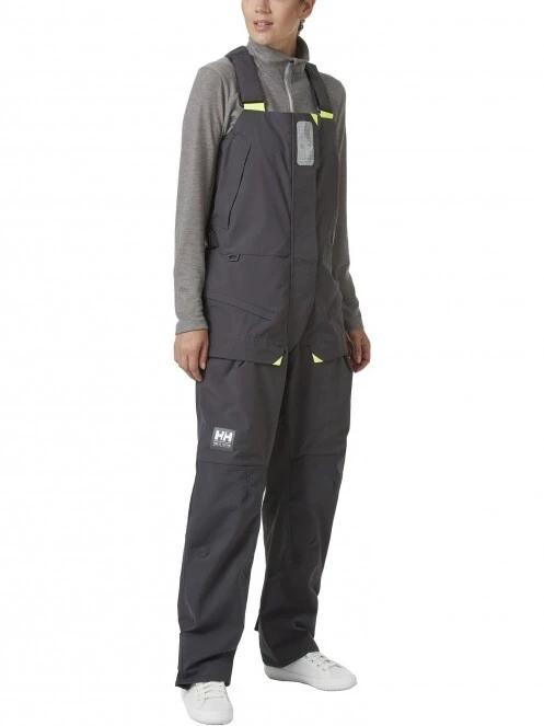 Helly Hansen W Skagen Offshore Bib női vitorlás overál fekete színben 2
