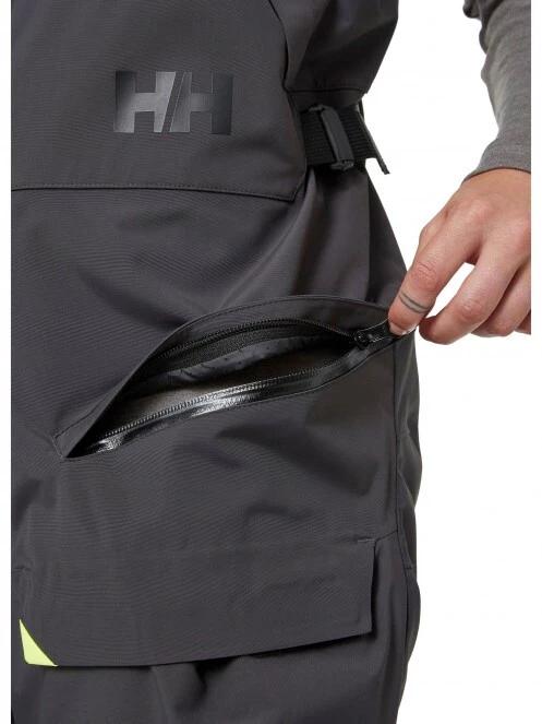 Helly Hansen W Skagen Offshore Bib női vitorlás overál fekete színben 4