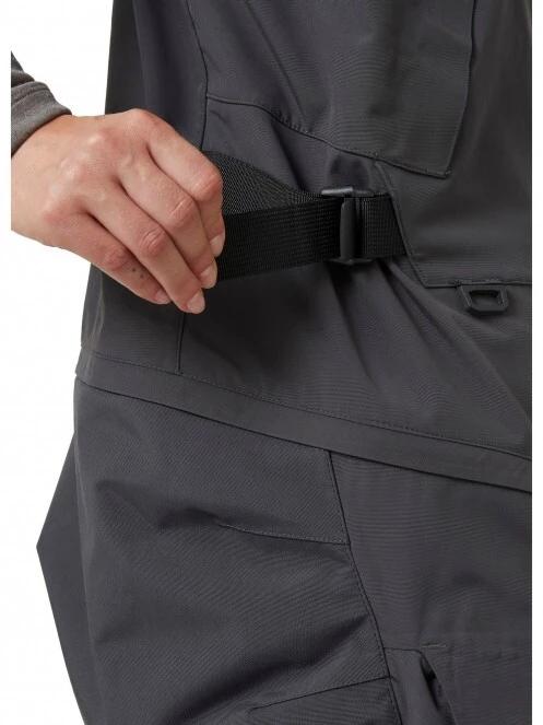 Helly Hansen W Skagen Offshore Bib női vitorlás overál fekete színben 5
