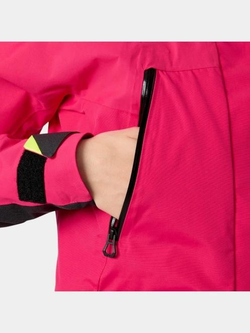 Helly Hansen W Skagen Offshore Jacket női vitorlás kabát magenta színben 8