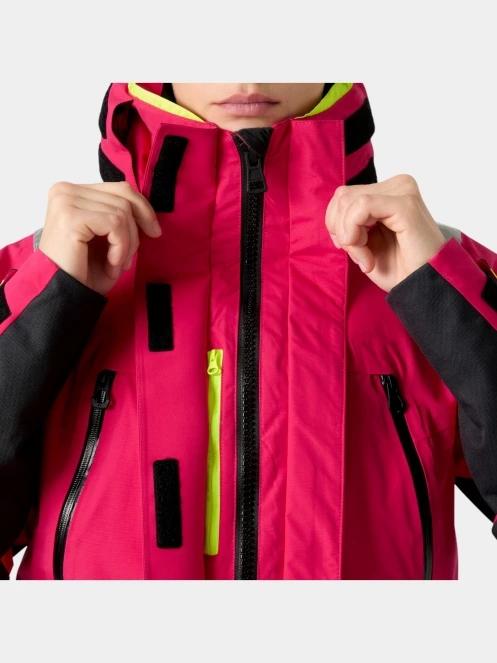 Helly Hansen W Skagen Offshore Jacket női vitorlás kabát magenta színben 9