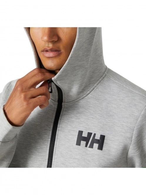 Helly Hansen Hp Ocean Fz Jacket 2.0 férfi kapucnis pulóver szürke színben 5