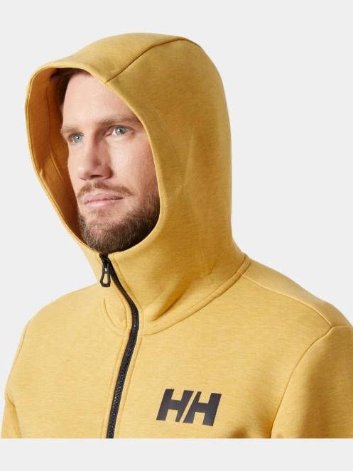 Helly Hansen Hp Ocean Fz Jacket 2.0 férfi kapucnis pulóver sárga színben 4