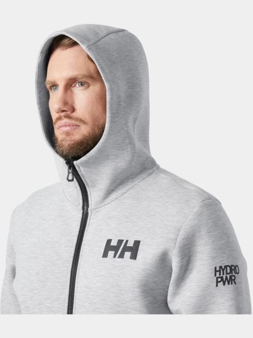 Helly Hansen Hp Ocean Fz Jacket 2.0 férfi kapucnis pulóver szürke színben 5
