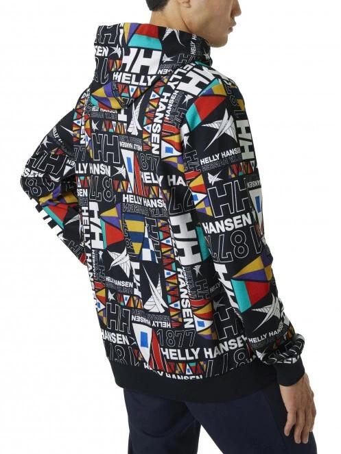 Helly Hansen Newport Hoodie férfi pulóver fekete színben 3