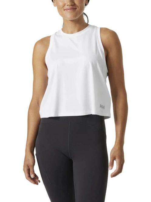Helly Hansen W Ocean Cropped Tank Top női crop top fehér színben 2