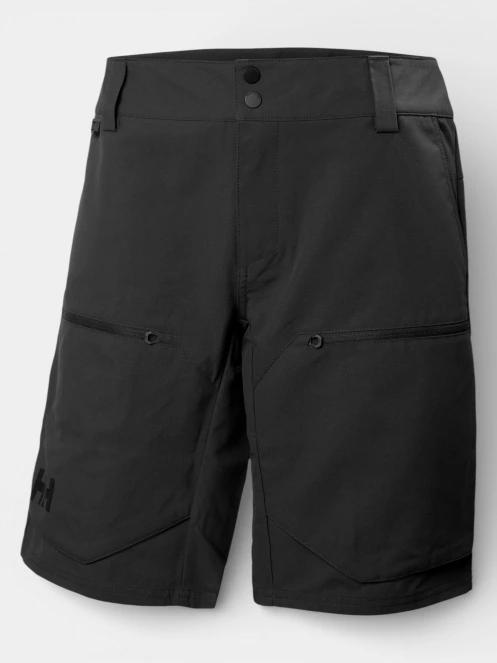 Helly Hansen Crewline Cargo Shorts 2.0 férfi oldalzsebes rövidnadrág fekete színben 2